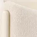 La Terrazza Creamy Pearl King Upholstered Panel Bed