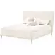 La Terrazza Creamy Pearl Upholstered Panel Bedroom Set