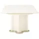 La Terrazza Creamy Pearl 141" Extendable Rectangular Dining Table