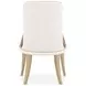 La Terrazza Creamy Pearl Upholstered Dining Side Chair Set of 2