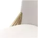 La Terrazza Creamy Pearl Upholstered Dining Side Chair Set of 2