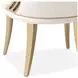 La Terrazza Creamy Pearl Upholstered Dining Side Chair Set of 2