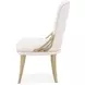 La Terrazza Creamy Pearl Upholstered Dining Side Chair Set of 2