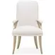La Terrazza Creamy Pearl Round Dining Room Set
