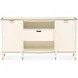 La Terrazza Creamy Pearl Round Dining Room Set