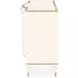 La Terrazza Creamy Pearl 4 Door Sideboard