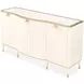 La Terrazza Creamy Pearl 4 Door Sideboard