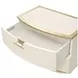 La Terrazza Creamy Pearl 2 Drawer Large Nightstand