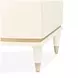 La Terrazza Creamy Pearl 2 Drawer Large Nightstand