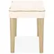 La Terrazza Creamy Pearl Vanity Desk
