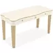 La Terrazza Creamy Pearl Upholstered Panel Bedroom Set