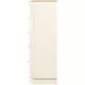 La Terrazza Creamy Pearl Upholstered Panel Bedroom Set