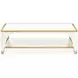 La Terrazza Creamy Pearl Rectangular Cocktail Table
