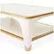 La Terrazza Creamy Pearl Rectangular Cocktail Table
