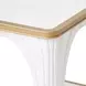 La Terrazza Creamy Pearl Rectangular End Table