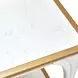 La Terrazza Creamy Pearl Rectangular End Table