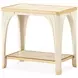 La Terrazza Silver Mist Rectangular End Table