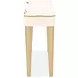 La Terrazza Creamy Pearl Rectangular Console Table