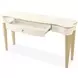 La Terrazza Creamy Pearl Rectangular Console Table