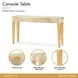 La Terrazza Silver Mist Rectangular Console Table
