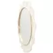 La Terrazza Creamy Pearl Oval Wall Mirror