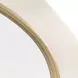 La Terrazza Creamy Pearl Oval Wall Mirror