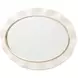 La Terrazza Creamy Pearl Oval Wall Mirror