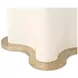 La Terrazza Creamy Pearl 54" Round Dining Table