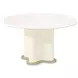 La Terrazza Creamy Pearl Round Dining Room Set
