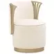 La Terrazza Creamy Pearl Upholstered Panel Bedroom Set