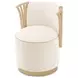 La Terrazza Creamy Pearl Upholstered Panel Bedroom Set