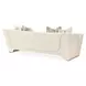 La Terrazza Cappuccino and Light Champagne 96" Sofa