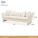 La Terrazza Starlight 96" Sofa