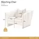 La Terrazza Light Champagne and Cappuccino Matching Chair