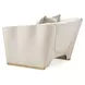 La Terrazza Light Champagne and Cappuccino Matching Chair