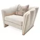La Terrazza Light Champagne and Cappuccino Matching Chair