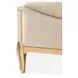 La Terrazza Cappuccino and Light Champagne 35" Chaise