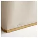 La Terrazza Cappuccino and Light Champagne 35" Chaise