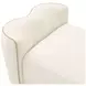 La Terrazza Creamy Pearl Upholstered 66" Bed Bench