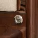 Mason Park Umber Lift Up King Storage Panel Bed with USB Charging