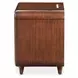 Mason Park Umber 2 Drawer Nightstand with LED Lighting