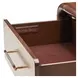 Mason Park Umber 2 Drawer Nightstand with LED Lighting