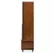 Mason Park Umber 4 Drawer Chest with Storage Mirror