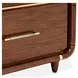 Mason Park Umber 4 Drawer Chest with Storage Mirror