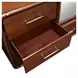 Mason Park Umber 4 Drawer Chest with Storage Mirror