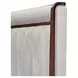 Houston Porcini and Walnut Eastern King Upholstered Panel Bed with USB Charging