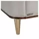 Houston Porcini and Walnut Eastern King Upholstered Panel Bed with USB Charging