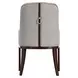 Houston Walnut and Porcini Dining Arm Chair