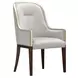 Houston Walnut and Porcini Dining Arm Chair