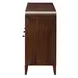 Houston Walnut Sideboard with Adjustable Shelves